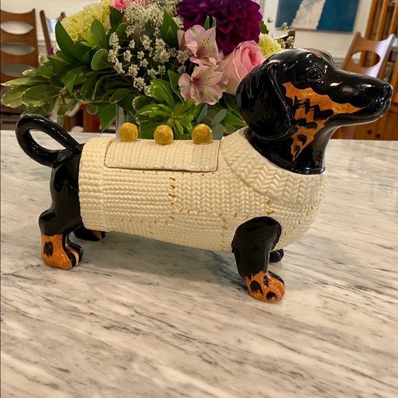 dachshund cookie jar